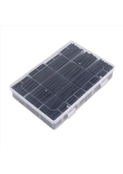 625PCS Isı Büzülme Tüpü Kiti Isı Shrink Tüpler Tel Sarma Oranı 2 1 Elektrik Kablo Kılıfı Depolama Çantası (Yurt Dışından)
