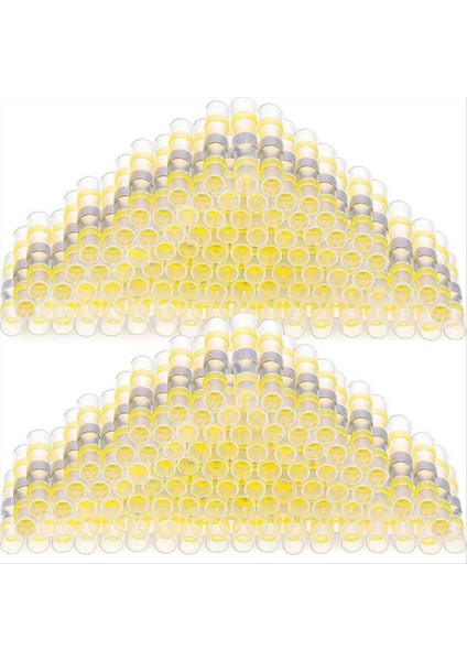 150PCS 12-10 Awg Sarı Lehim Sızdırmazlık Kablosu Konektörleri Lehim Isı Büzülmesi Su Geçirmez Tel Konektörler Elektrik Terminalleri (Yurt Dışından)