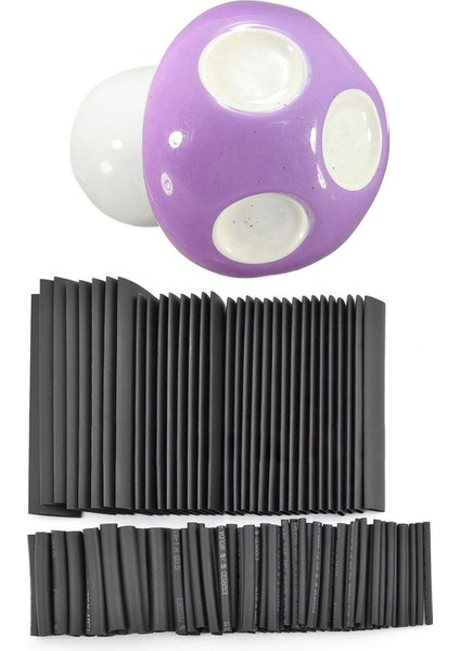 100PCS Doğrultucu Diyot 1N4007 IN4007 Do-41 1A 1000V &amp 127PCS Siyah Tutkal Hava Koşullarına Dayanıklı Isı Büzme Kılıfı Boru Tüpü (Yurt Dışından)