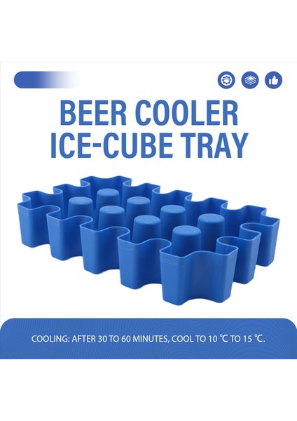 Bira Sandık Buz Bloğu Bira Sandıkları Için Bira Soğutucu Buz Küpü Tepsi Bira Içenler Için Fikri (Yurt Dışından) indirimleri