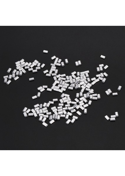 200 Pcs M1 5 Tel Halat Alüminyum Ferrule Kablo Bağları Kıvrım ve 120 Pcs Alüminyum Sıkılma Döngü Kılıf (Yurt Dışından) modelleri