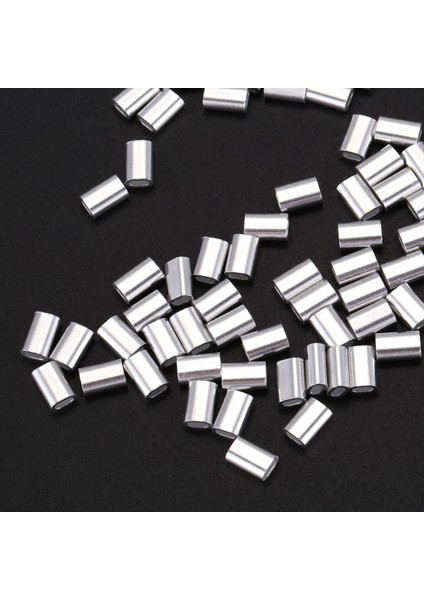200 Pcs M1 5 Tel Halat Alüminyum Ferrule Kablo Bağları Kıvrım ve 120 Pcs Alüminyum Sıkılma Döngü Kılıf (Yurt Dışından) fırsatları