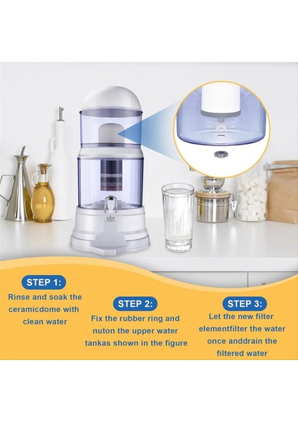 4 Pack Yedek Seramik Kubbe Su Filtresi Tezgah Taşınabilir Su Arıtma Sistemi Için 0 2 Ila 0 5mikron (Yurt Dışından) modelleri