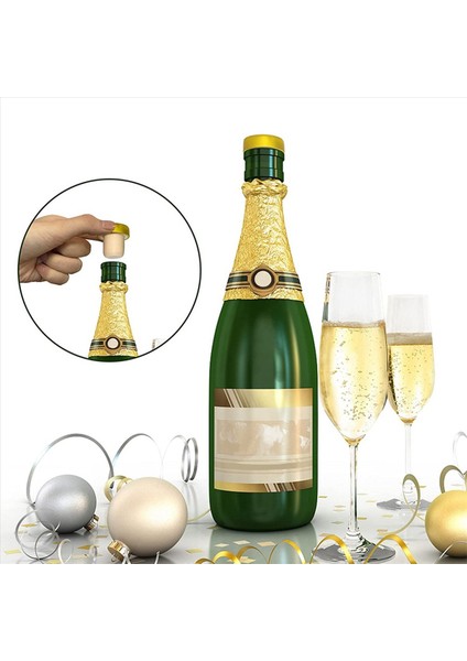 60PCS Şarap Şişesi Durdurucu T Şekilli Şarap Durdurucu Tatma Değiştirme Yeniden Kullanılabilir Cam Bira Şişesi Sızdırmazlık (Yurt Dışından) indirimleri