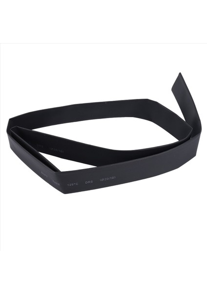 Siyah Isı Büzülme Tüpü Elektrikli Kılıf Kablosu/tel Isıshrink Boru Sargısı 20MM 1m (Yurt Dışından)