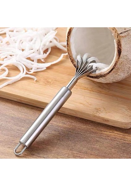 2x Balık Ölçekli Planer Paslanmaz Çelik Hindistan Cevizi Planer Tohum Çıkartma (Yurt Dışından) indirimleri