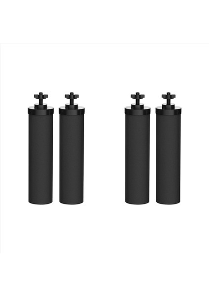 4pcs Berkey Black Aktif Karbon Bb9-2 Için Su Filtresi Değiştirme Yerçekimi ile Beslenen Su Filtre Sistemi Için (Yurt Dışından)