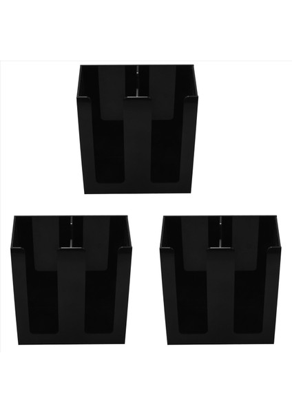 3x Kahve Kupası ve Kapak Kılıf Dispenser Kupa Tutucu Kupa Tutucu Iki Bardak Tutucu Kağıt Bardak Depolama Rafı (Yurt Dışından)