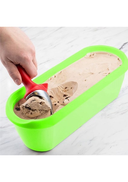 Dondurma Için Dondurma Kapları Yeniden Kullanılabilir Dondurucu Depolama (Yeşil) (Yurt Dışından) modelleri