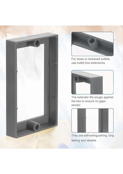 1/2inch Tek Çetel Çökme Kutusu Elektrik Elekli Electik Kutu Elektrikli Çözüm Elektrik Çıkış Kutusu Anahtarları ve Çıkışları (Yurt Dışından) fırsatları