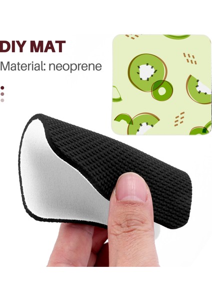 35 Adet Kare Süblimasyon Coaster Süblimasyon Boş Fincan Paspas Boş Kauçuk Bardaklar Için Diy Ev Mutfak Dekor (Yurt Dışından) modelleri