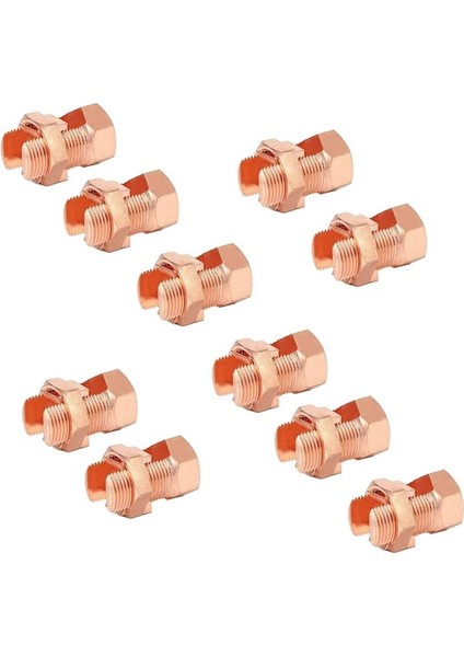 10 Adet Bölünmüş Cıvata Konnektörü Topraklama Bölünmüş Cıvata Konnektörü Tellerde Tam Toprak Için Bölünmüş Cıvata Konnektörü Tj-25 (Yurt Dışından)