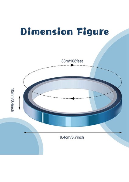 Termal Transfer Için 12 Rulo Yüksek Sıcaklık Yapışkan Bant Termal Vinil Presleme Bandı Isıya Dayanıklı Süblimasyon (Yurt Dışından) fiyatları