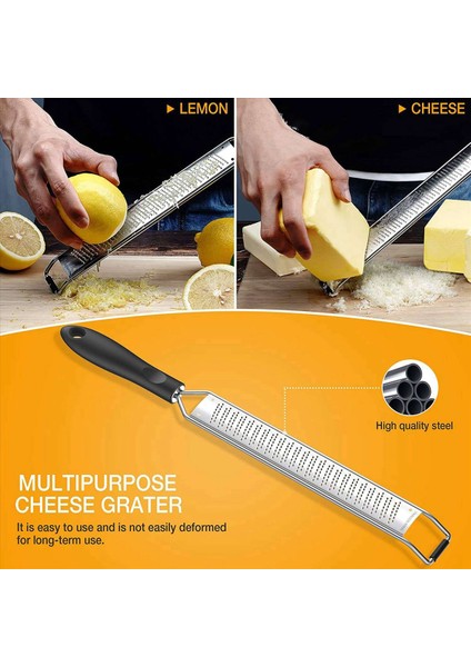 2x Limon Zester ve Peynir Grater - Paslanmaz Çelik - Mutfak Aleti Hindistan (Yurt Dışından) fiyatları