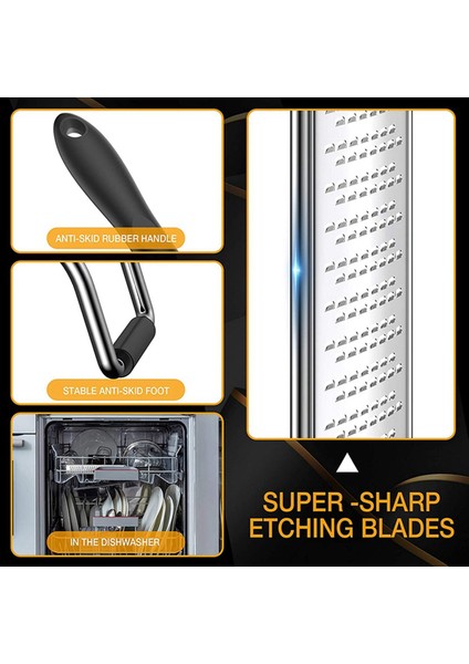 2x Limon Zester ve Peynir Grater - Paslanmaz Çelik - Mutfak Aleti Hindistan (Yurt Dışından) fırsatları