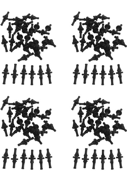 128 Pc Kauçuk Titreşim Anti Montaj Vidalı Pin Perçin Pc Kasası Fan&#39 Lar Için Titreşim Anti (Yurt Dışından)