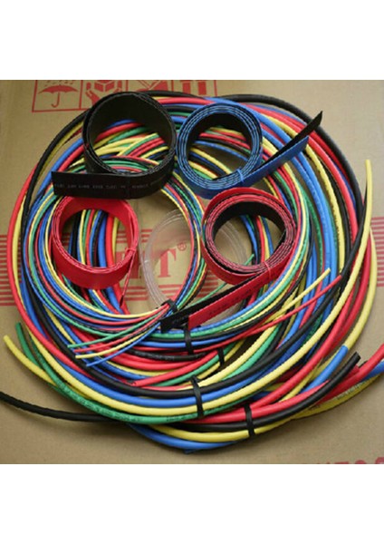 2x 55M/KIT Isı Büzülme Borusu 11 Boyutlar Renkli Tüp Kovalama Teli Kablosu 6 Renk (Yurt Dışından) fırsatları