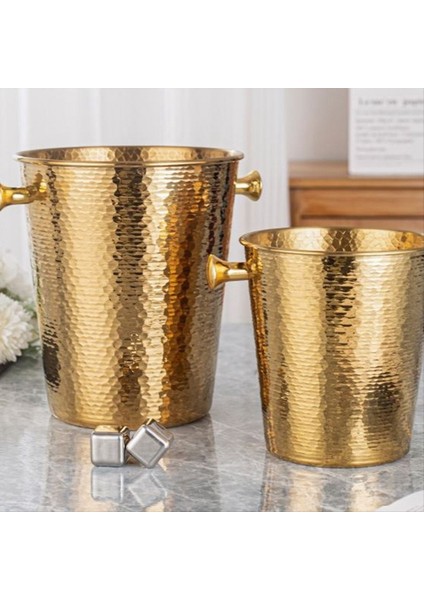 Buz Kovası Içecek Kovası Sağlam Kova Soğutucu Iç Açık Buz Soğuk Içecek Aracı Büyük (Yurt Dışından) indirimleri