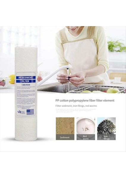 10 Pcs Evrensel Su Filtresi Pp Pamuk Filtre Kartuşu Tortu Su Filtreleri Polipropilen Malzeme 1 Mikrometre (Yurt Dışından) fırsatları