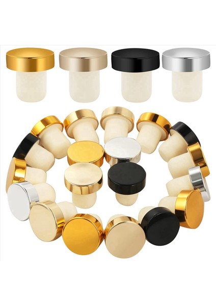 48X T Şeklinde Tıpa Cork Şarap Tıpa Şişe Durdurucular Şarap Şişesi Durdurucu Sızdırmazlık Fişe Şişe Şişe Şişe Şişeleri Şişeler (Yurt Dışından) fırsatları