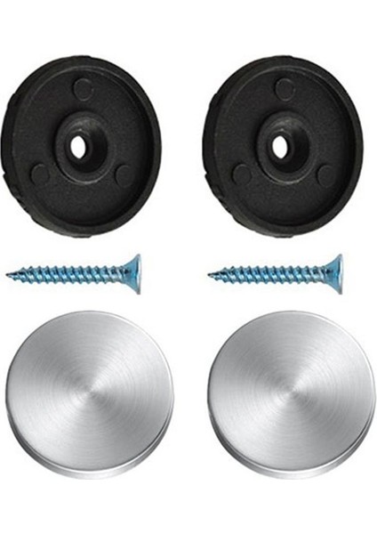 Paslanmaz Çelik Ayna Tırnak Dekoratif Kapak Reklam Tırnak Vidalı Kapak Akrilik Sabit Cam Aksesuarlar (Yurt Dışından) indirimleri