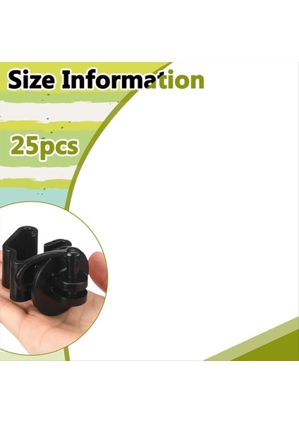 25PCS Z Pim Kilit T Post Issulator Siyah Z Post Izolatör T Çiftçiler ve Rancher&#39 Lar Için Post Pimi Kilit Izolatörü (Yurt Dışından) fırsatları