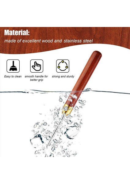 20PCS 6 1 Inç Paslanmaz Çelik Buz Toplama Ahşap Tutamak Buz Toplama Mutfak Çubuklar Piknikler Kamp Için Kapak (Yurt Dışından) indirimleri