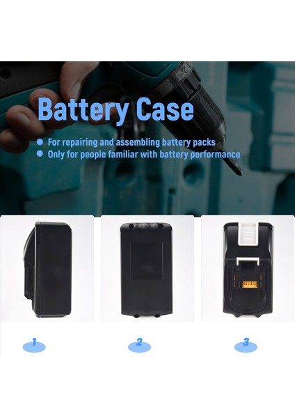 BL1830 10 x 21700 Pil Kılıfı Pcb Şarj Koruma Devre Kartı Kabuk Kutusu Makita Için BL1860 18V 3 0AH 9 0AH House (Yurt Dışından) fırsatları