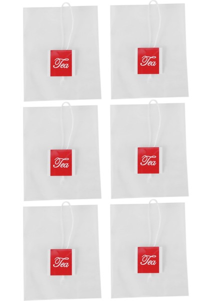 3000PCS 5 5 x 7cm Piramit Çay Poşeti Filtresi Naylon Çay Poşeti Tek Dize Etiket Şeffaf Boş Çay Poşeti (Yurt Dışından)