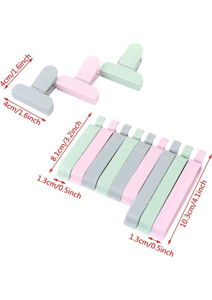 24 Adet Sızdırmazlık Çipleri Gıda Çantası Depolama Klipsleri Atıştırmalık ve Çay Poşetleri Için Renkli Sandviç Mutfak Klipleri Patates Cipsleri Sturdy (Yurt Dışından) indirimleri