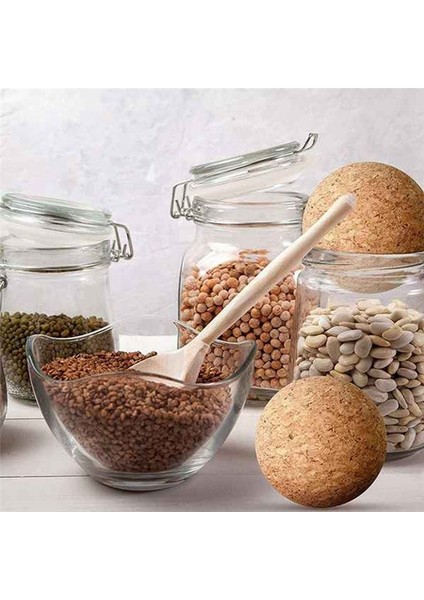 10PCS Ahşap Topu Şarap Tıpası Şarap Dekantter Karafe Şişe Değiştirme Için Cork Top Tapa 2 4 Inç/ 6 1 cm (Yurt Dışından) fiyatları