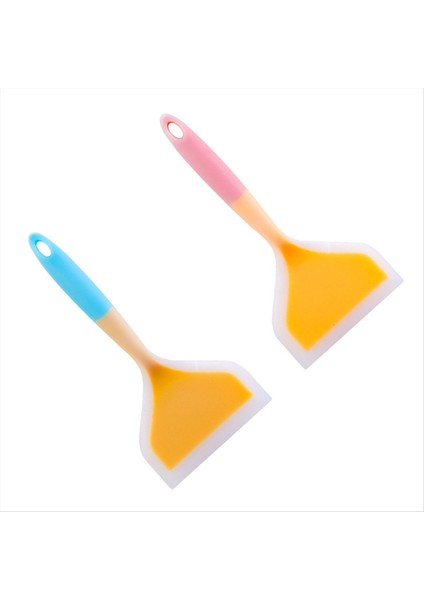 2 Adet Genişliğinde Silikon Spatulalar Isıya Dayanıklı Silikon Spatula Seti Gözleme Için Mutfak Spatula ve Daha Fazlası Esnek Bir Turner (Yurt Dışından) indirimleri