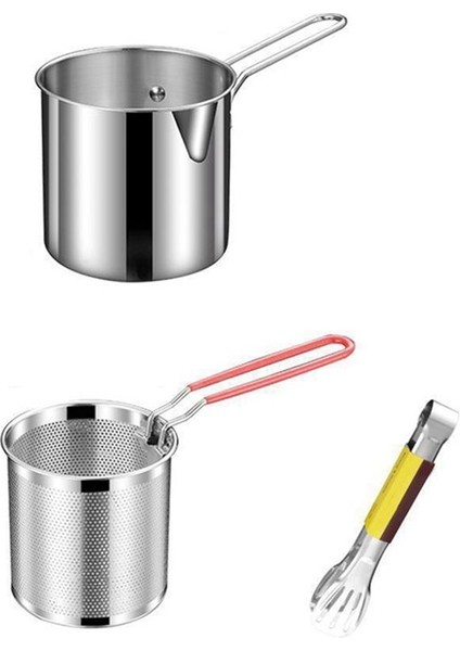 Makarna Kaşık Derin Fry Sepet Yağı Kalıntısı Filtrasyon Kişisi Sebze Fransız Yatak Soğan Halkaları Tavuk Kanadı (Yurt Dışından)