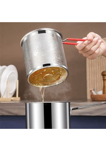 Makarna Kaşık Derin Fry Sepet Yağı Kalıntısı Filtrasyon Kişisi Sebze Fransız Yatak Soğan Halkaları Tavuk Kanadı (Yurt Dışından) indirimleri