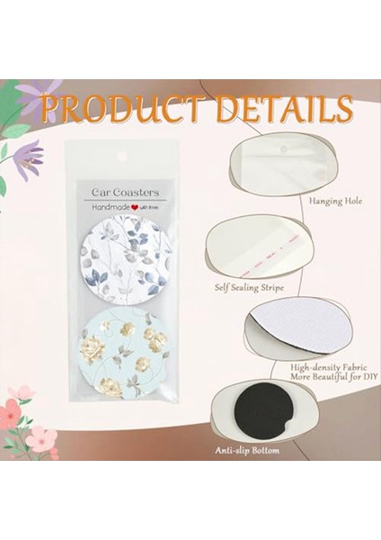 Süblimasyon Arabası Coaster Boş Set 200PCS 2 76 Inç Boş Süblimasyon Coaster 100 Yapıştırıcı Torba ve Ekran Kartı Beyaz (Yurt Dışından) fırsatları