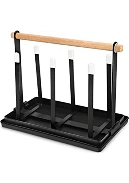 Soda Su Şişesi Tutucu Su Tepsisi Ev Drenaj Kupası Tutucu Siyah Kupa Tutucu (Yurt Dışından)