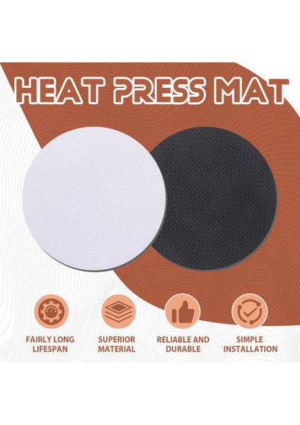 35PCS Yuvarlak Süblimasyon Boş Bardak Altlıkları Süblimasyon Boş Bardak Mat Süblimasyon Isı Transferi Coaster Isı Pres (Yurt Dışından) fırsatları