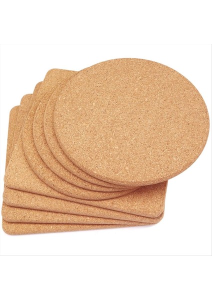 Cork Trivet Yüksek Yoğunluklu Ince Parçacık Kalın Trivetleri 7 8 Inç Isıya Dayanıklı Coaster Cork Placemats (Yurt Dışından)
