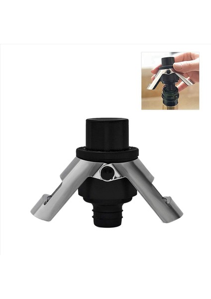 3x Paslanmaz Çelik Tıpası Pompa ile Şişe Tıpası Köpüklü Şarap Şişeleri Için Uygun (Yurt Dışından) modelleri