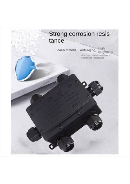 Su Geçirmez Kavşak Kutusu IP68 Terminal IP68 ile Açık Su Geçirmez Kavşak Kutusu Gömülü Kablolar Için Tasarlanmış (Yurt Dışından) modelleri