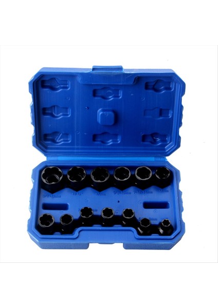Soyulmuş Donma ve Fileto Cıvatalarını Somunları ve Vidaları Çıkarmak Için 13 Parça Kırık Somun Çıkarıcı Kiti Kullanılır (Yurt Dışından)