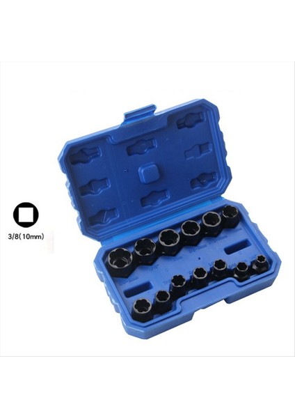 Soyulmuş Donma ve Fileto Cıvatalarını Somunları ve Vidaları Çıkarmak Için 13 Parça Kırık Somun Çıkarıcı Kiti Kullanılır (Yurt Dışından) indirimleri