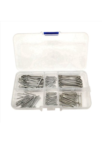 525PC Split Pins Cotter Fixings Set Çeşitli Boyutlar Çinko Kaplama Çelik Sabit Kılıf (Yurt Dışından) modelleri