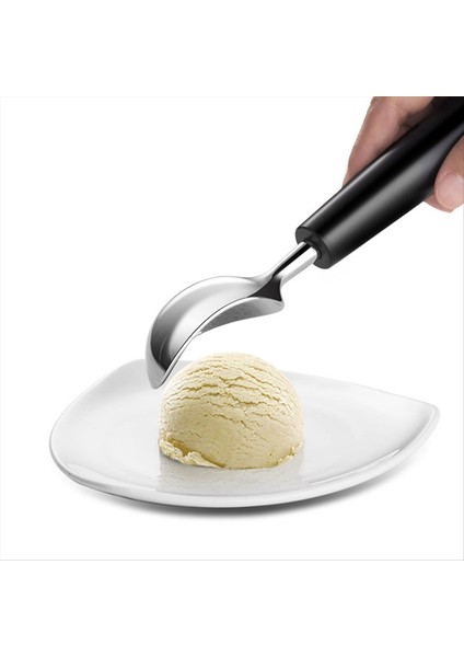 Dondurma Kepçesi Paslanmaz Çelik Dondurma Scooper Profesyonel Büyük Dondurma Kepçe ile Kaymaz Kauçuk Saplı (Yurt Dışından) indirimleri