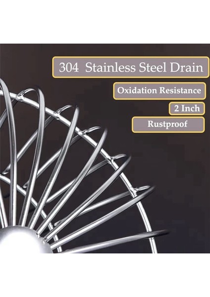 2 Paket Oluğu Koruması 304 Paslanmaz Çelik Filtre Süzgeçleri Tüketme Yaprakları ve Enkaz 4 Inç (Yurt Dışından) fırsatları