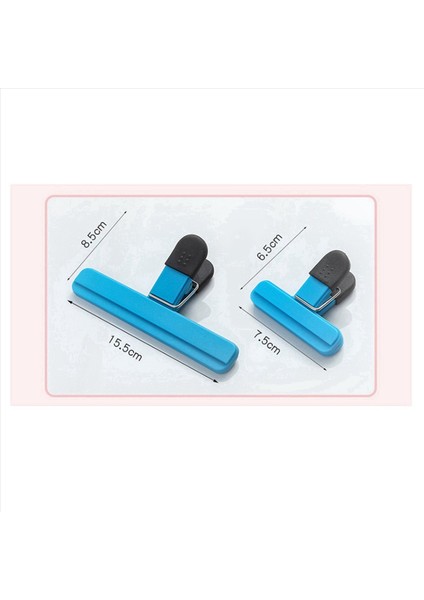 18 Paket Çip Klipsleri Gıda Çantası Klipsleri (6 Büyük ve 12 Küçük Boyut) Mutfak Klipsleri Yonga Çantası Sızdırmazlık Klipsleri (Yurt Dışından) fırsatları