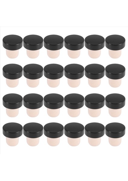 96PCS T Şeklindeki Tıpa Yeniden Kullanılabilir Şarap Şişesi Durdurucu Sızdırmazlık Fiş Şişesi Şişe Şişe Şişesi Şişe Şişesi (Siyah) (Yurt Dışından)