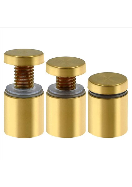 72 Pcs 3/4 Inç x 1inch Paslanmaz Çelik Standoff Vidaları Duvar Işareti Soğma Montaj Donanımı Reklam Cam Standoff (Yurt Dışından) indirimleri