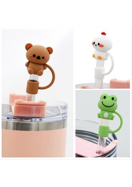 5 Adet Premium Silikon Saman Kapak Kapakları - Hayvan Şeklindeki (Yurt Dışından) fiyatları