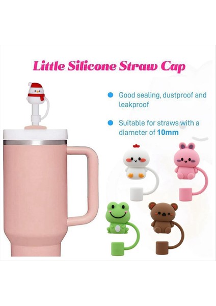 5 Adet Premium Silikon Saman Kapak Kapakları - Hayvan Şeklindeki (Yurt Dışından) fırsatları